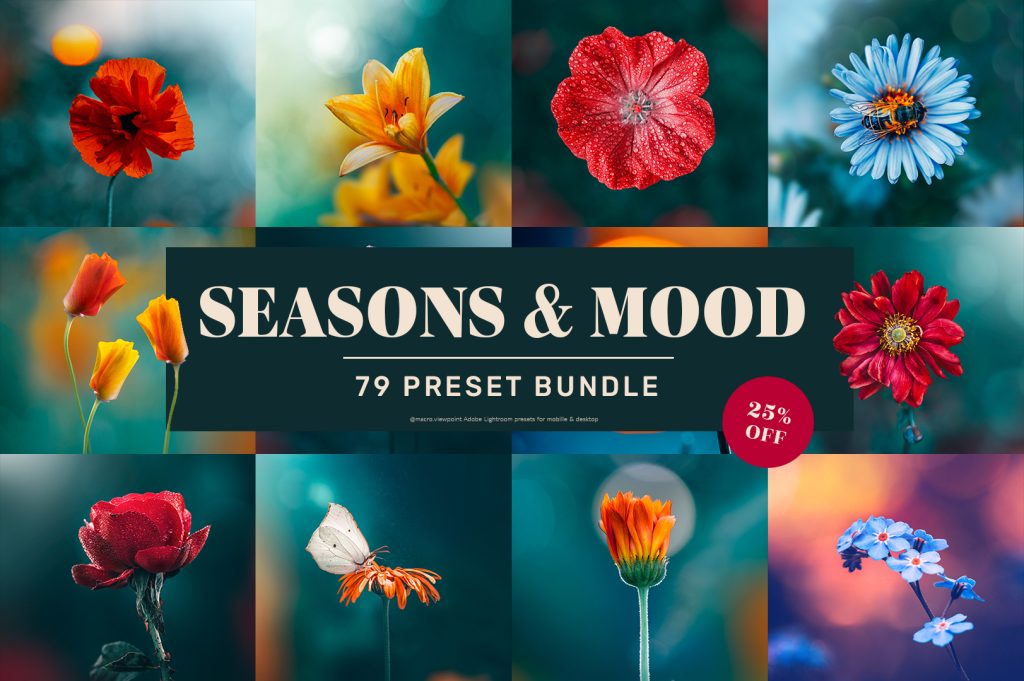 Seasons & Mood Flower preset bundle