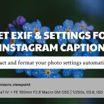 How to Add EXIF Data to Instagram Captions Automatically